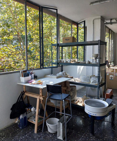 Spaces for rent for ceramics artists in Barcelona