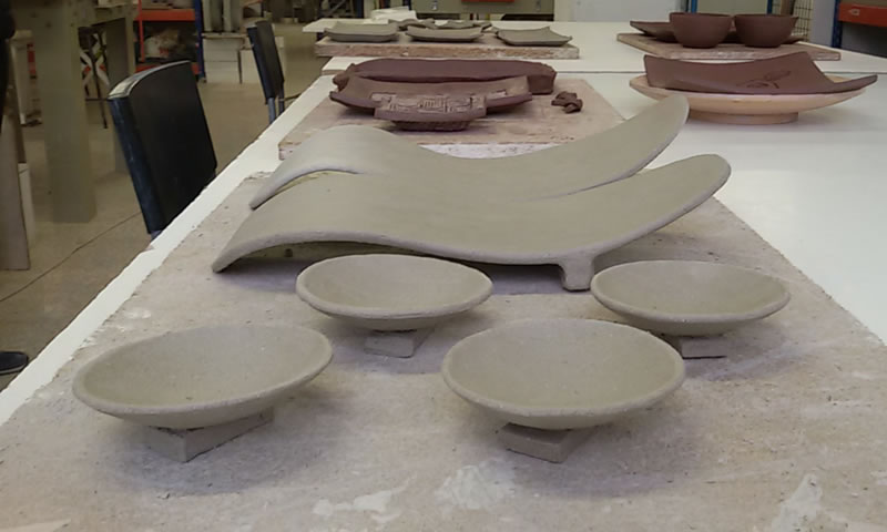 Hand building ceramics